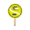 Round Shape Single Hand Fan